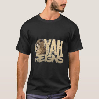 Hebrew Israelite Yah Reigns Lion Women Men Gift T-Shirt