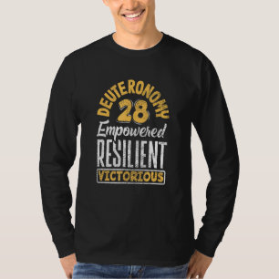 Hebrew Israelites Empowered Resilient Victorious P T-Shirt