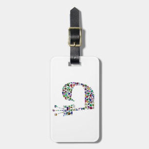Hebrew Letter 'TET' Luggage Tag