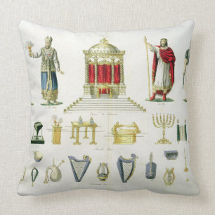 Hebrew Levi, Priest, King and Soldier with Sacred Cushion