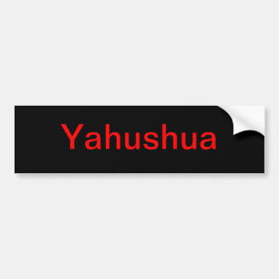 Hebrew names of God. Bumper Sticker