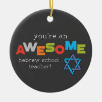 Hebrew School Teacher Appreciation Day, Awesome