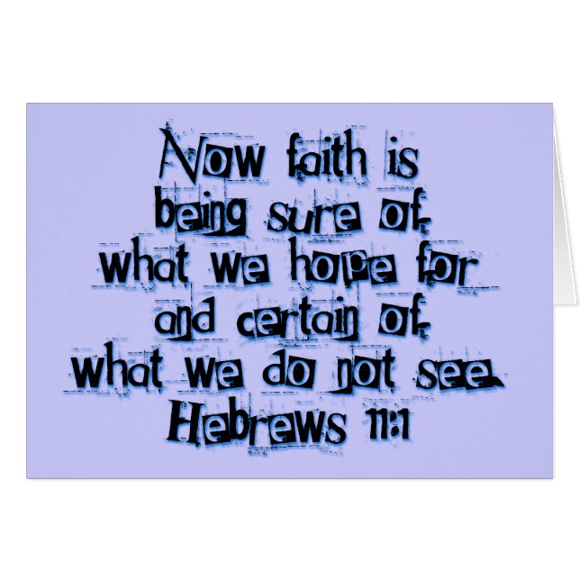 Hebrews 11:1 (Front Horizontal)
