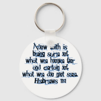 Hebrews 11:1 key ring