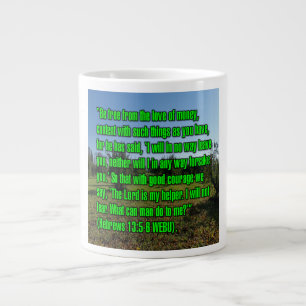 Hebrews 13:5–6 WEBU Mug
