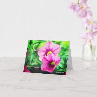 Hebrews 13:8 Greeting Card