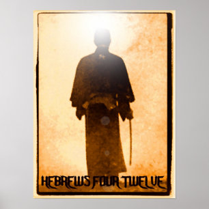 Hebrews 4:12 samurai poster