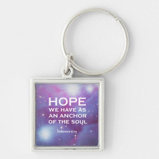 Hebrews 6:19 key ring (Front)