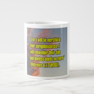 Hebrews 8:12 WEBU Mug