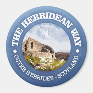 Hebridean Way (cycling c) Magnet