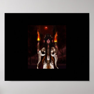 Hecate A Pagan underworld Goddess Poster