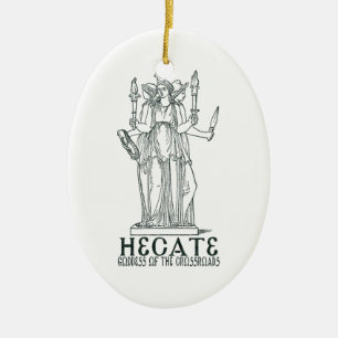 Hecate Ceramic Tree Decoration