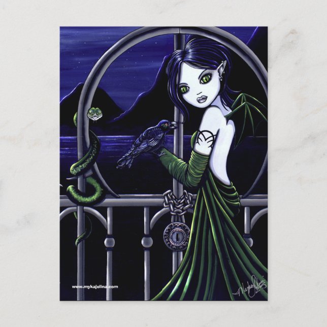 "Hecate" Dark Underworld Postcard (Front)