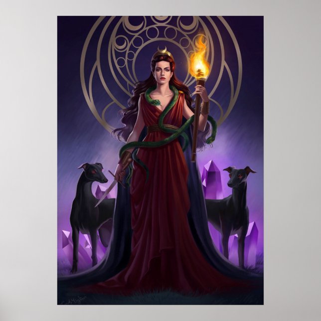 Hecate Goddess Poster (Front)