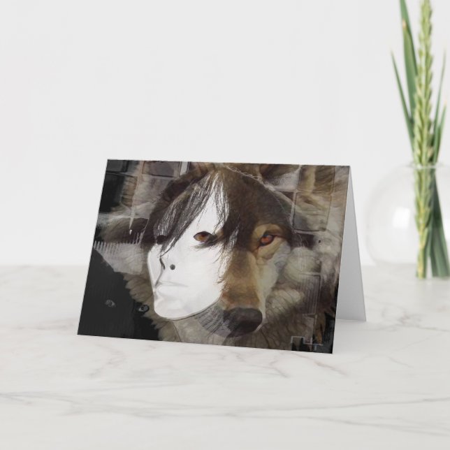 Hecate in the moonlight (card) card (Front)