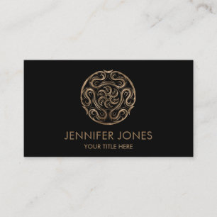 Hecate Wheel Ornament Business Card