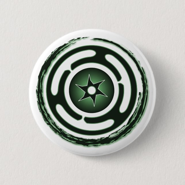 Hecate's Wheel (Green) Buttons (Front)