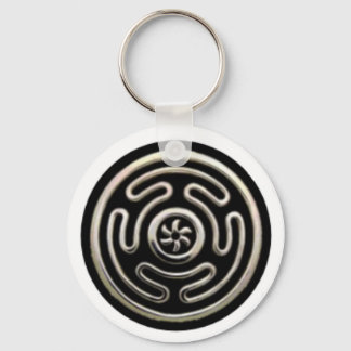 Hecate's Wheel Key Chain