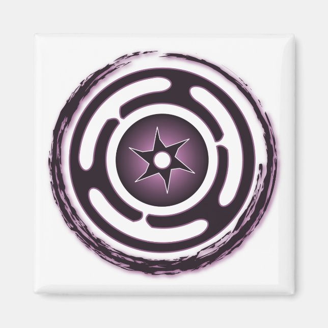 Hecate's Wheel (Purple) Magnets (Front)