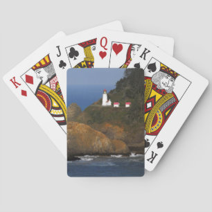 Heceta Head Lighthouse, Cape Creek, Oregon, USA Playing Cards