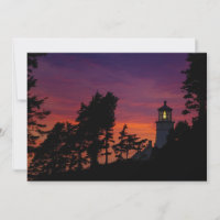 Heceta Head Lighthouse on the Oregon Coast | Card