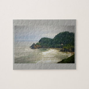 Heceta Head Lighthouse, OR Jigsaw Puzzle