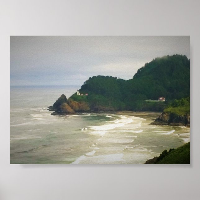 Heceta Head Lighthouse, OR Poster (Front)