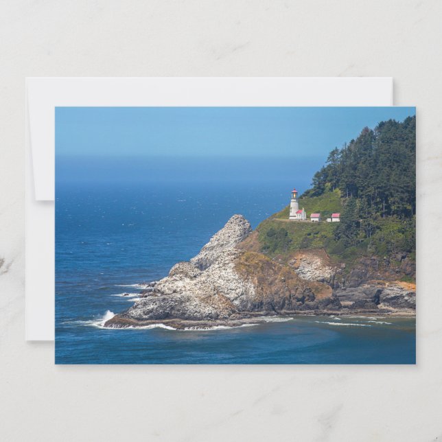 Heceta Head Lighthouse | Oregon Coast | Card (Front)