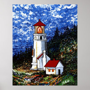 Heceta Head Lighthouse Poster