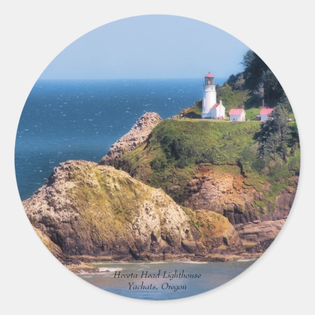 Heceta Head Lighthouse Stickers (Front)