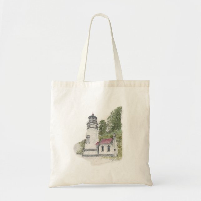 Heceta Head Lighthouse Tote Bag (Front)