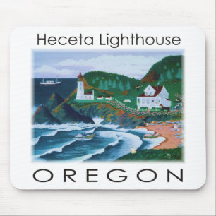 Heceta Lighthouse Mouse Pad