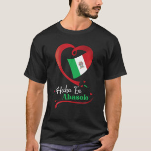 Hecha En Abasolo Guanajuato Mexico Escudo Aguila M T-Shirt