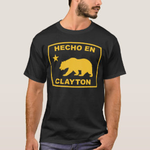 Hecho en Clayton California Republic Pacific Coast T-Shirt