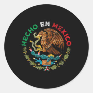 Hecho En Mexico - Cinco De Mayo Latino Shirts Classic Round Sticker