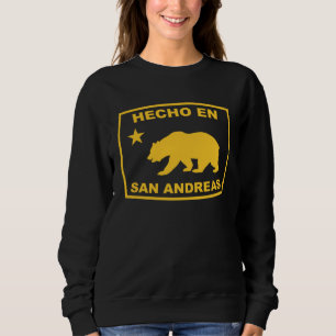 Hecho en San Andreas California Republic Pacific C Sweatshirt