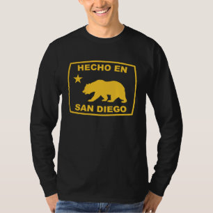 Hecho en San Diego California Republic Pacific Coa T-Shirt