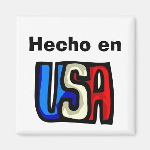 Hecho en USA Magnet