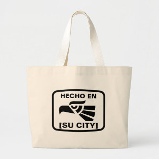 hecho large tote bag