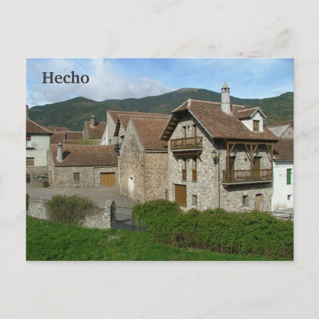 Hecho Postcard (Front)