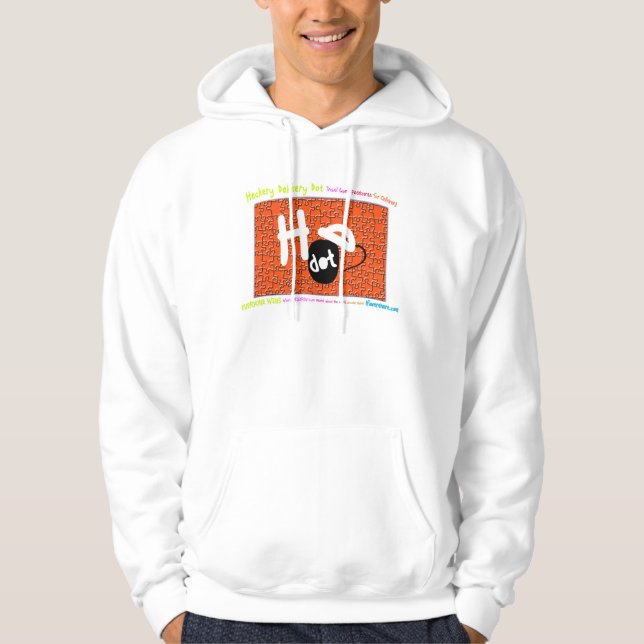 Heckery Dekkery Dot Logo Hoodie (Front)