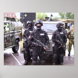 Heckler & Koch MP5 - Serbian Police Poster