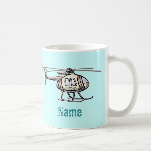 Hectic Helicopter  mug (Right)