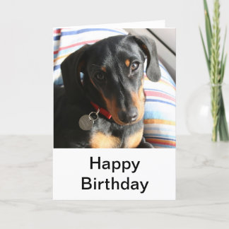 Hector Longbody Birthday Card