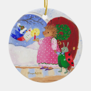 Heddy and Ben Ceramic Tree Decoration