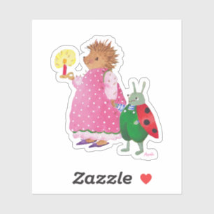 Heddy Hedgehog and Buddy Sticker