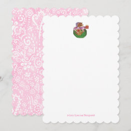 Heddy Hedgehog personalised Card