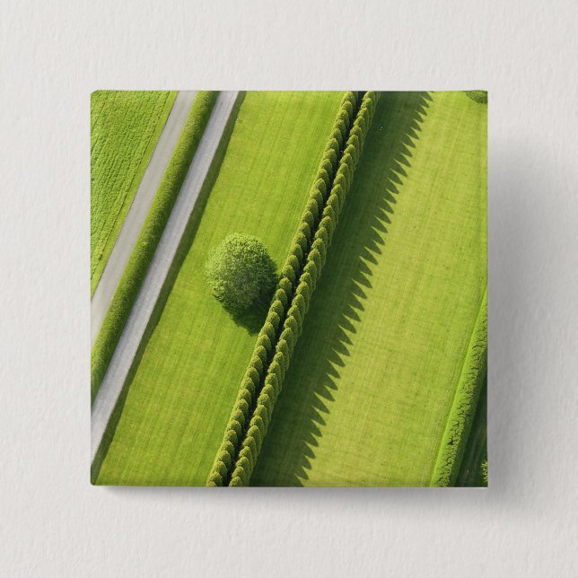 Hedge in The Hamptons 15 Cm Square Badge (Front)