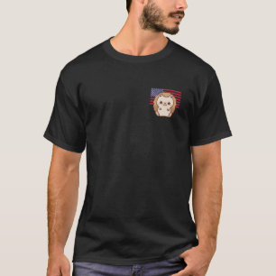 Hedgehog 4Th Of July Patriotic USA American Flag K T-Shirt