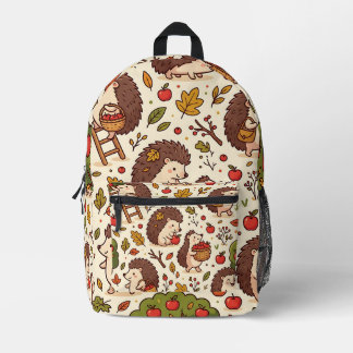 Hedgehog Apple Orchard Backpack